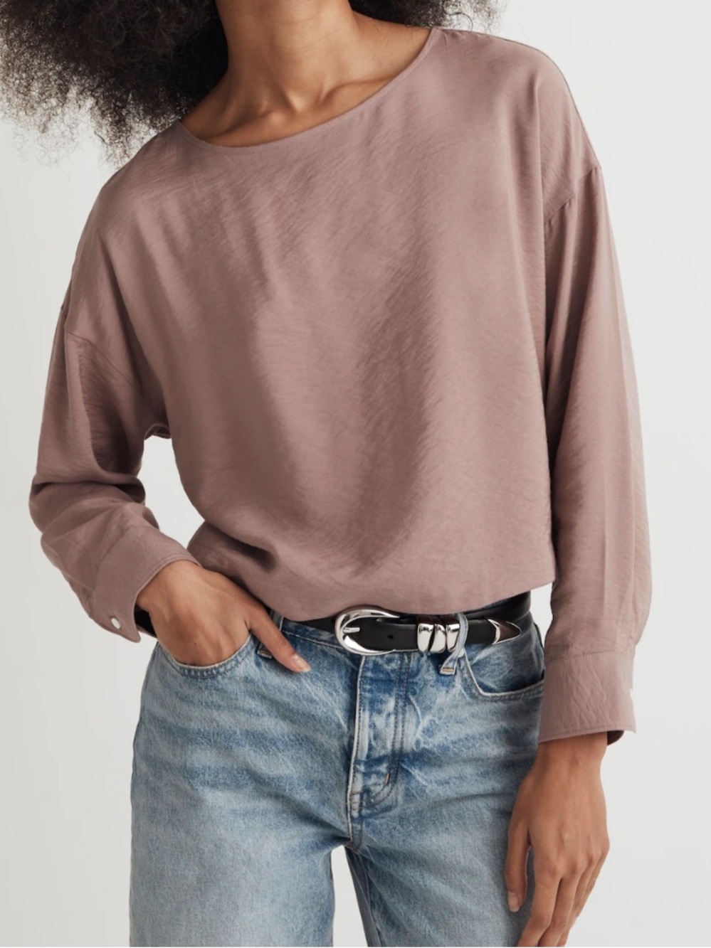 Madewell // Relaxed Tulip-Back Top